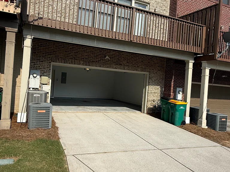 Two car garage