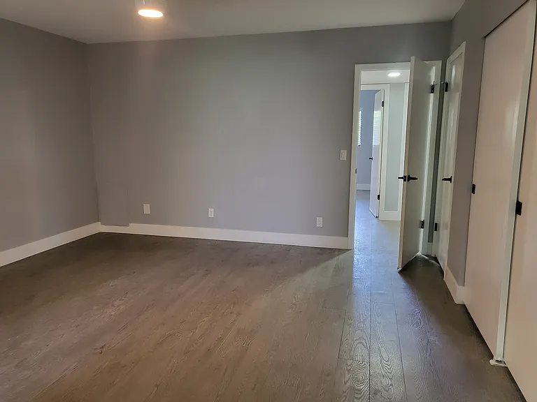 Enter into master bedroom