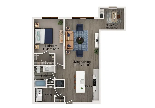 Floor plan A4-D