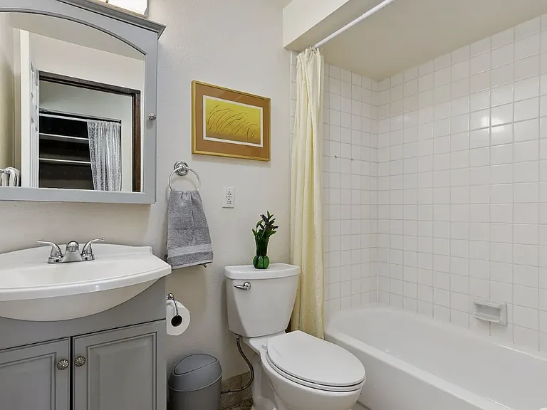Bathroom on upper level.