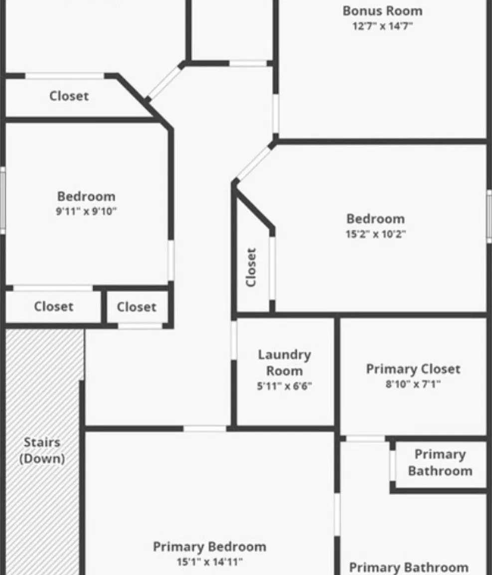 Large bedroom in Lacey — Photo 4