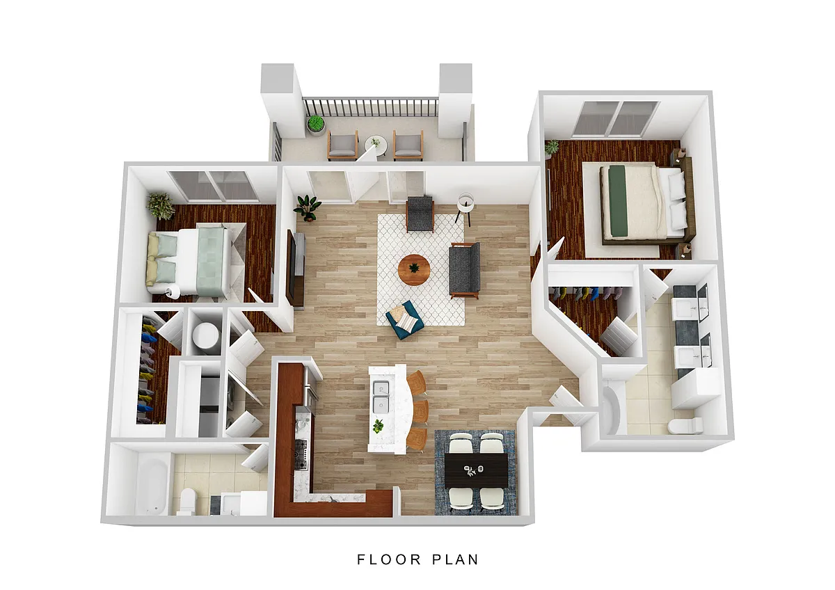 Floor plan B3