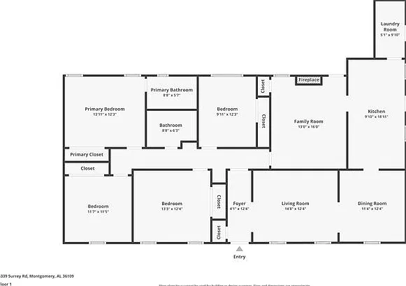 4 bed, 2.0 bath, 1854 sqft, $1,545 — Photo 2