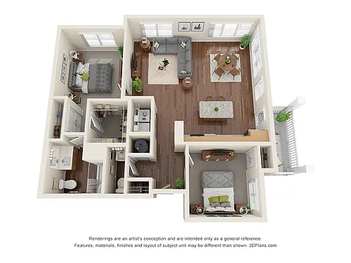 Floor plan B3