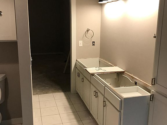 Master bath vanity