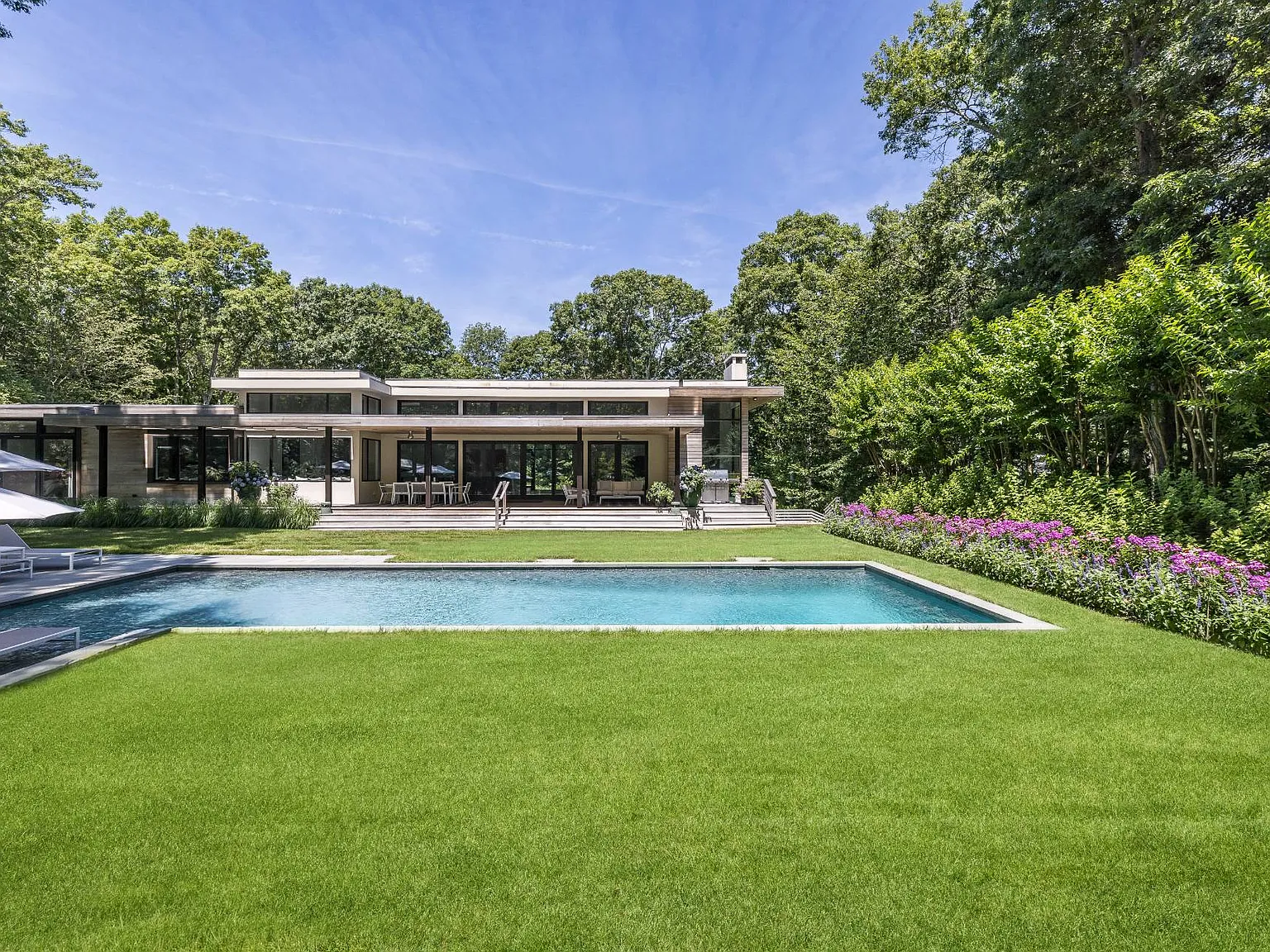 Ultimate Glass Sanctuary with Oversized L Shaped Pool — Photo 3