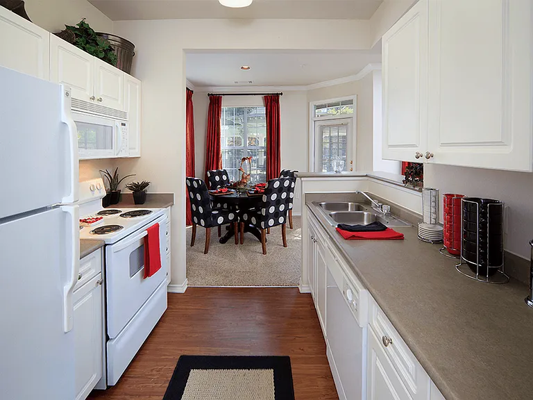 Celebrate life's moments around the table in our apartment's dining room