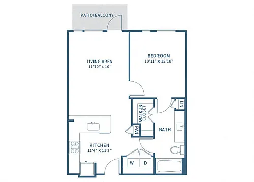 Floor plan A2 ESSENTIAL LIVING