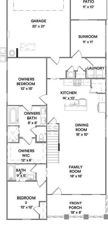 Downstairs Floorplan