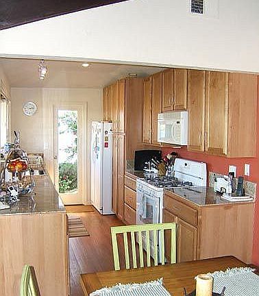 Remodeled kitchen
