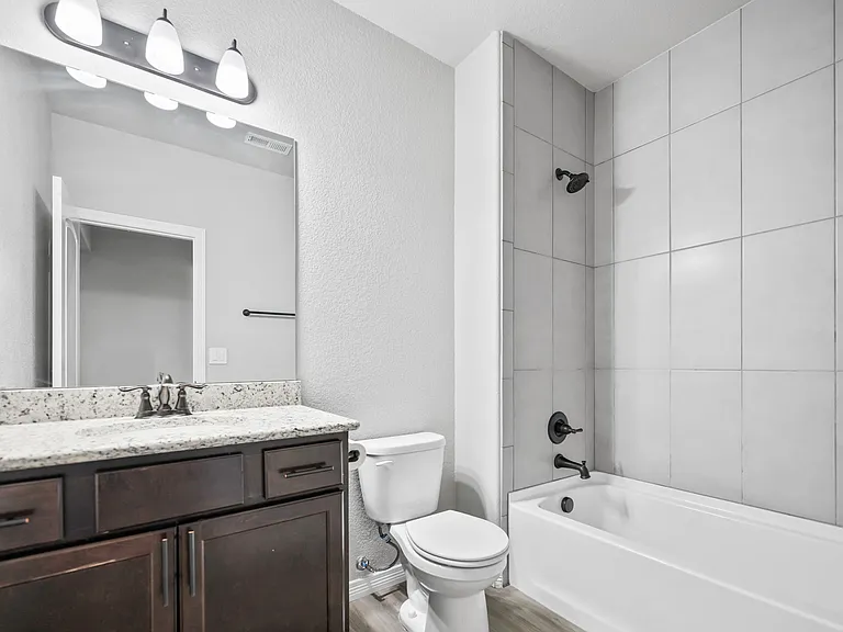 Full Bath in Lower Level