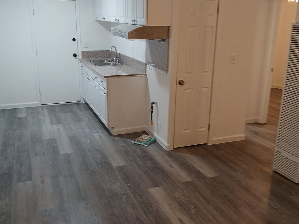 kitchen and living room