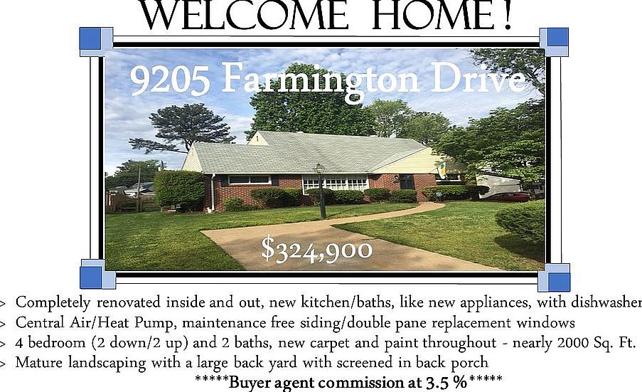 1st image of 9205 Farmington Dr
