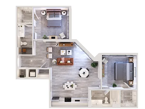 Floor plan B8