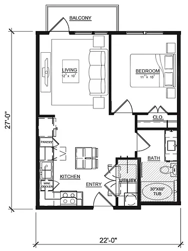 Floor plan Orchid | E2