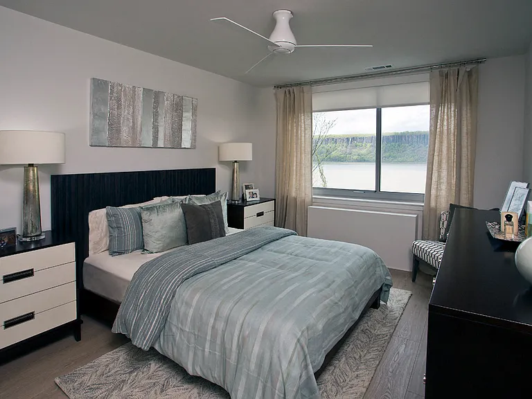 Master Bedrooms include a multi-speed Ceiling Fan