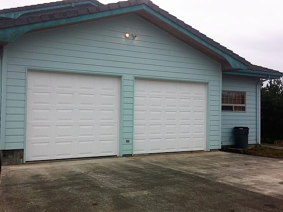 2 car attached garage
