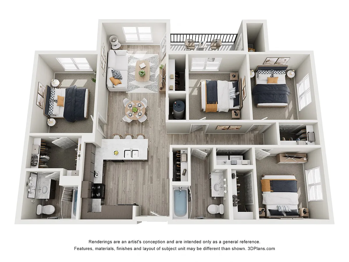 Floor plan D1