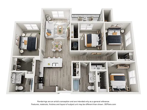 Floor plan D1