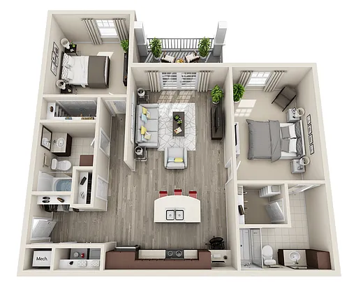 Floor plan B1