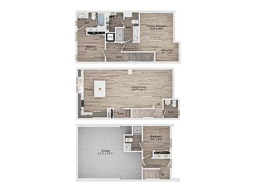 Floor plan B2X