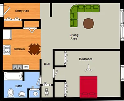 1 BR Luxe Flat 1 BR Luxe Flat