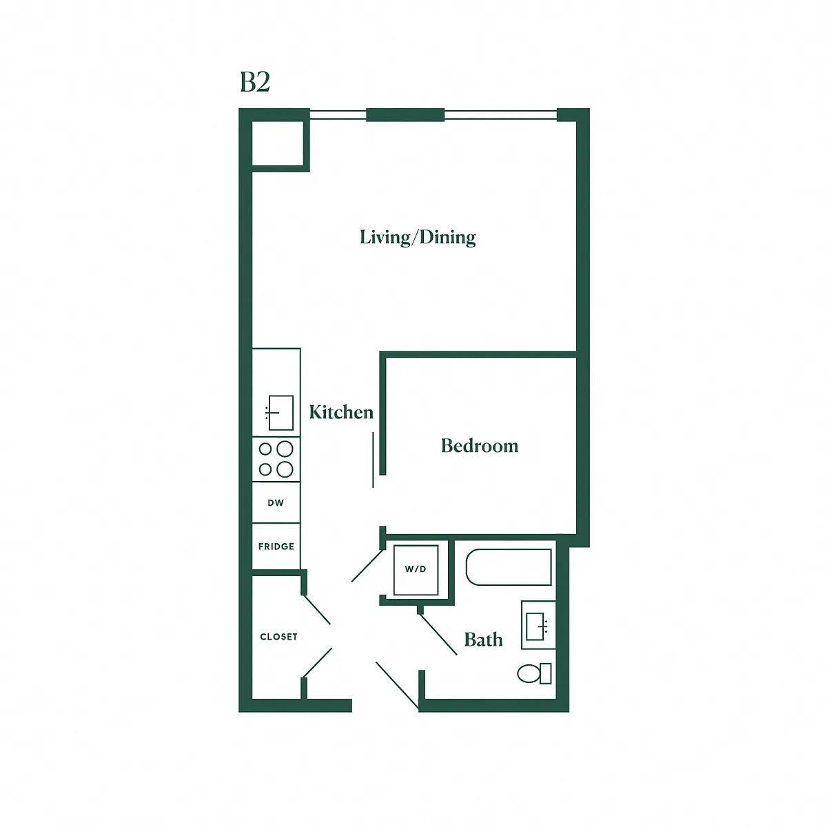 Floor plan B2