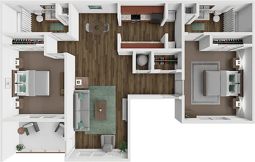 Floor plan The Magnolia