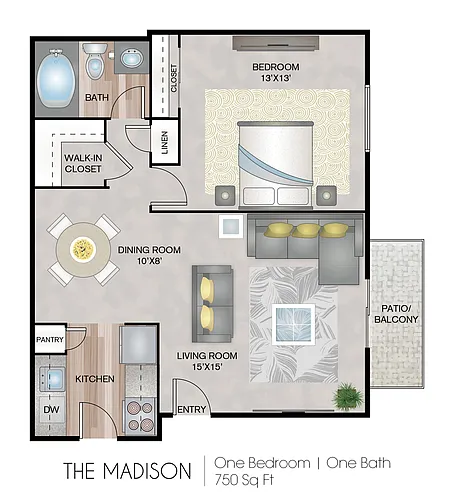 Floor plan The Madison