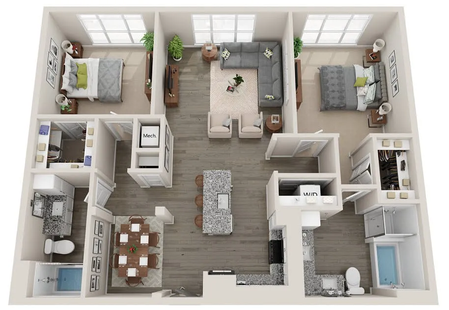 Floor plan B4W