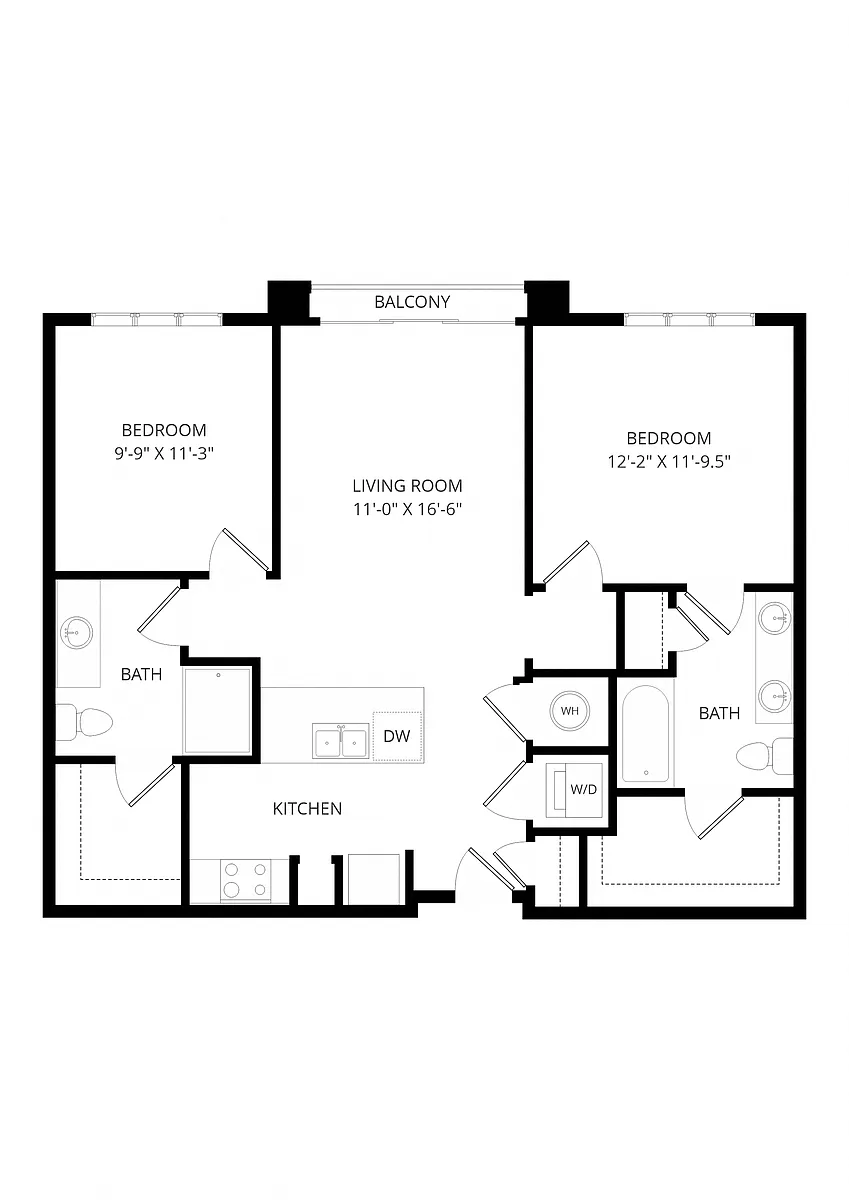 Floor plan Catamaran