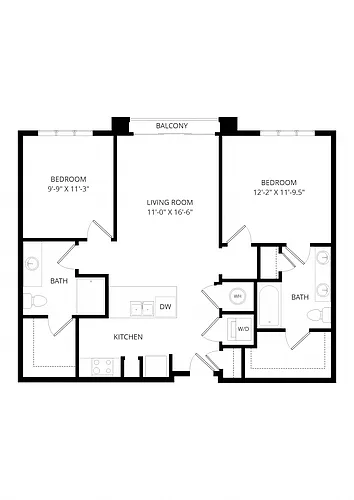 Floor plan Catamaran
