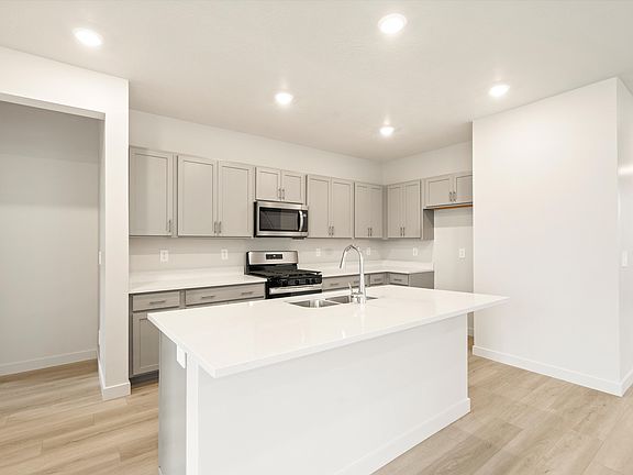 The Harker floorplan interior image taken at a Meritage Homes Community in Tooele, UT.