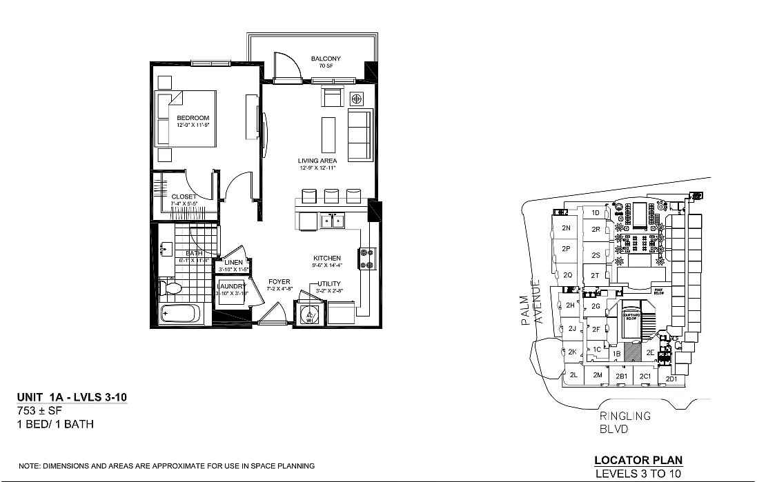 Floor plan 1A