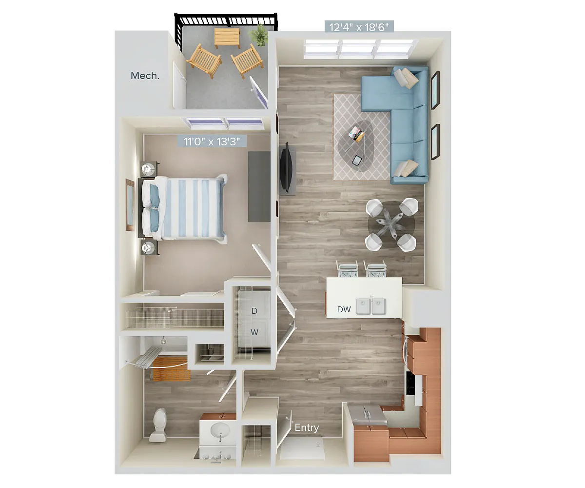 Floor plan A1-HP-756