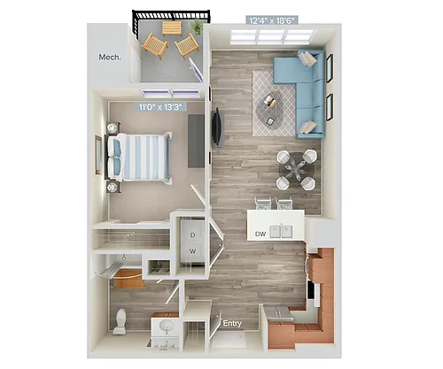 Floor plan A1-HP-756