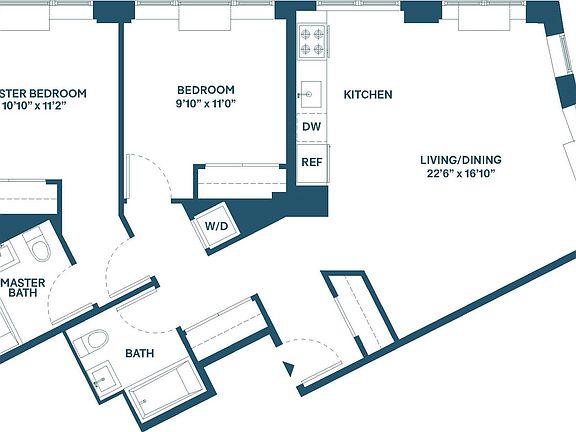 2nd image of 475 Clermont Ave #217