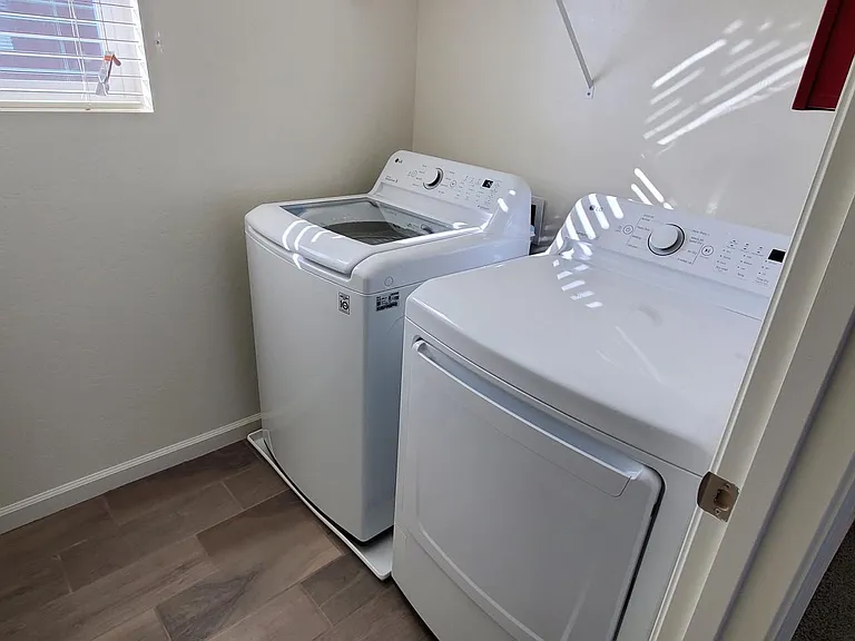 Laundry room upstairs