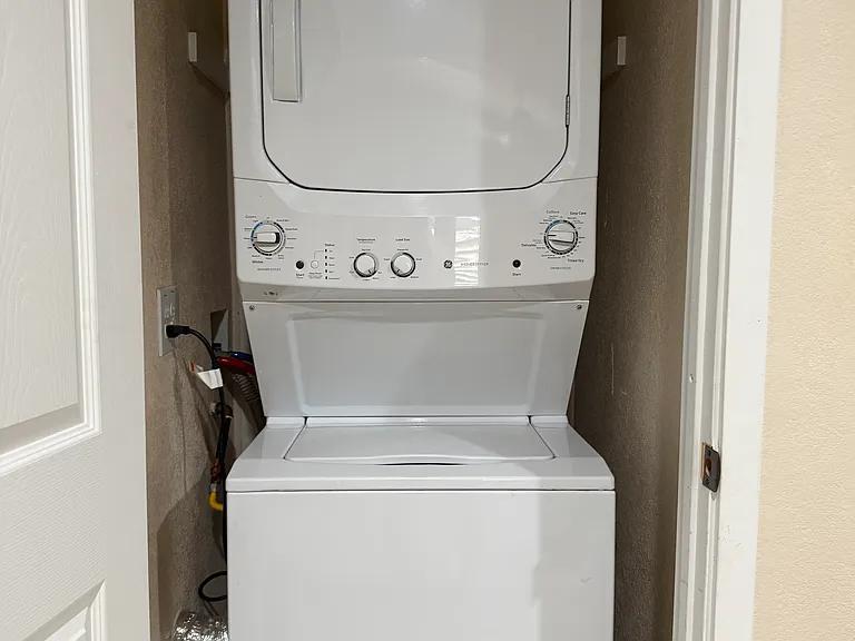 In-unit washer and dryer