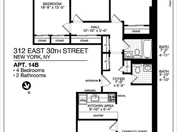 2nd image of 312 E 30th St #14A