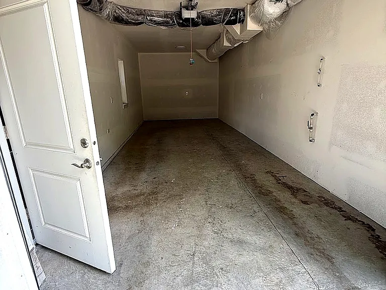 Extra deep garage