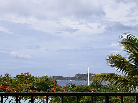 View out to barrier islands