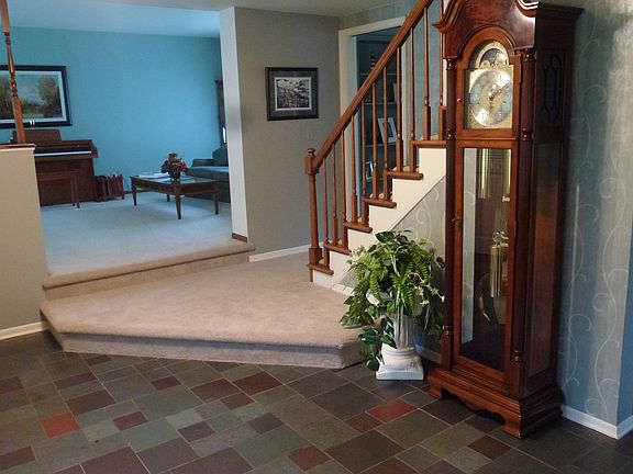 Foyer into living room