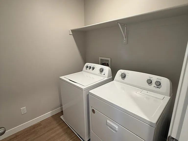 Laundry room. Washer & dry included in rent