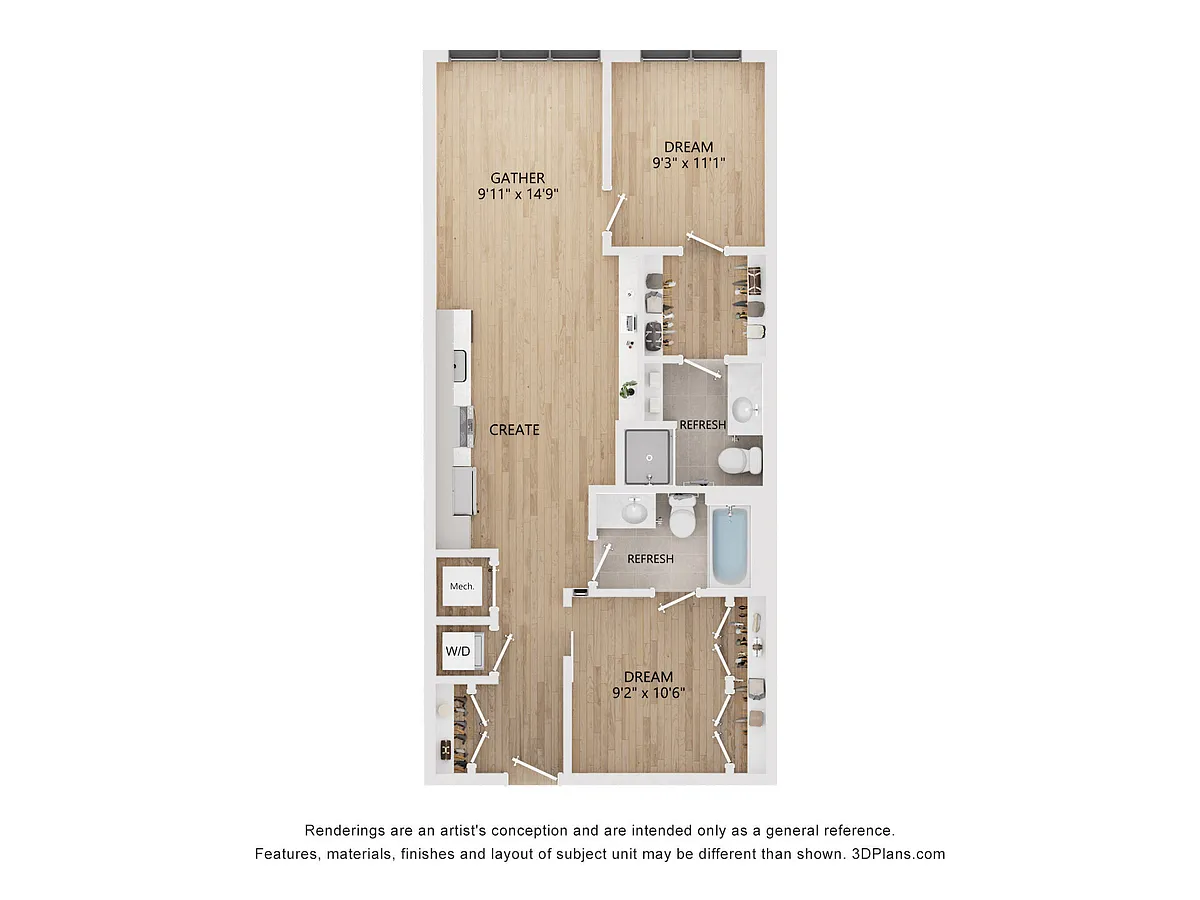 Floor plan E11