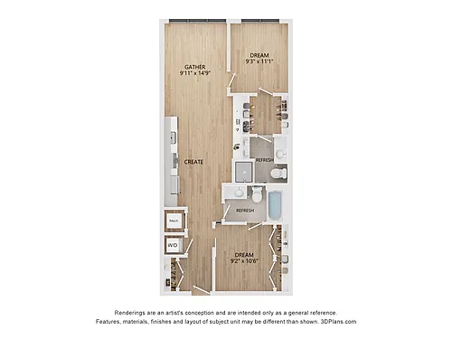 Floor plan E11