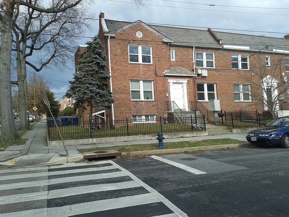 front of building