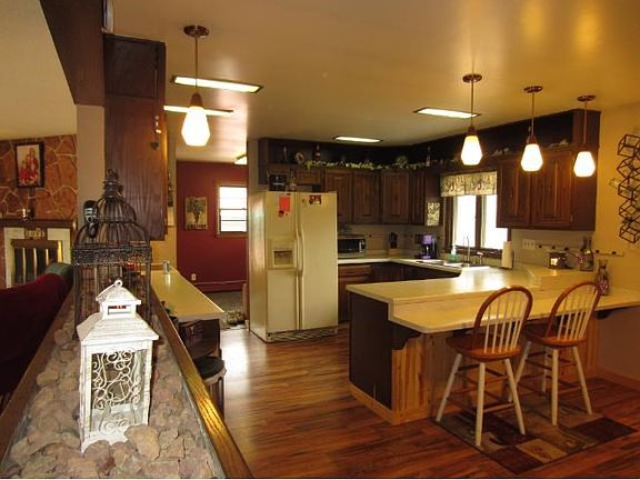 Big Kitchen with a breakfast bar and informal Dining Room.