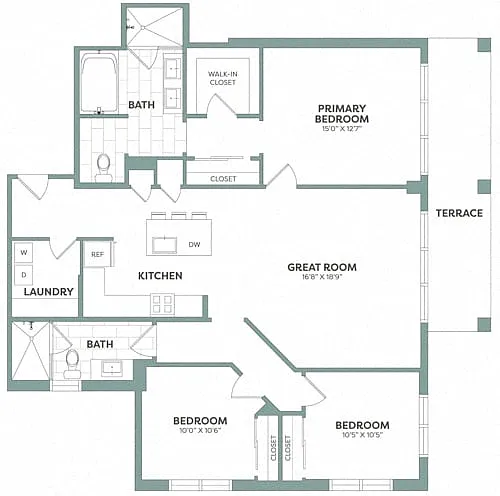 Floor plan Regent