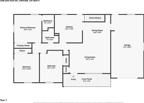 3 bed, 2.5 bath, 1140 sqft, $1,945 — Photo 3